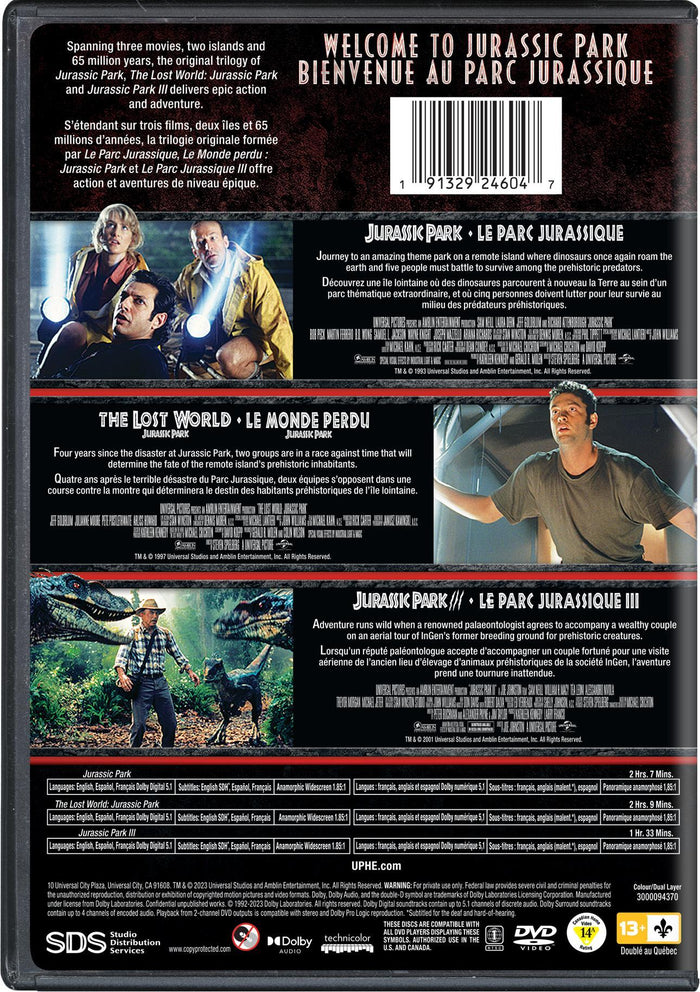 Jurassic Park Trilogy [DVD]