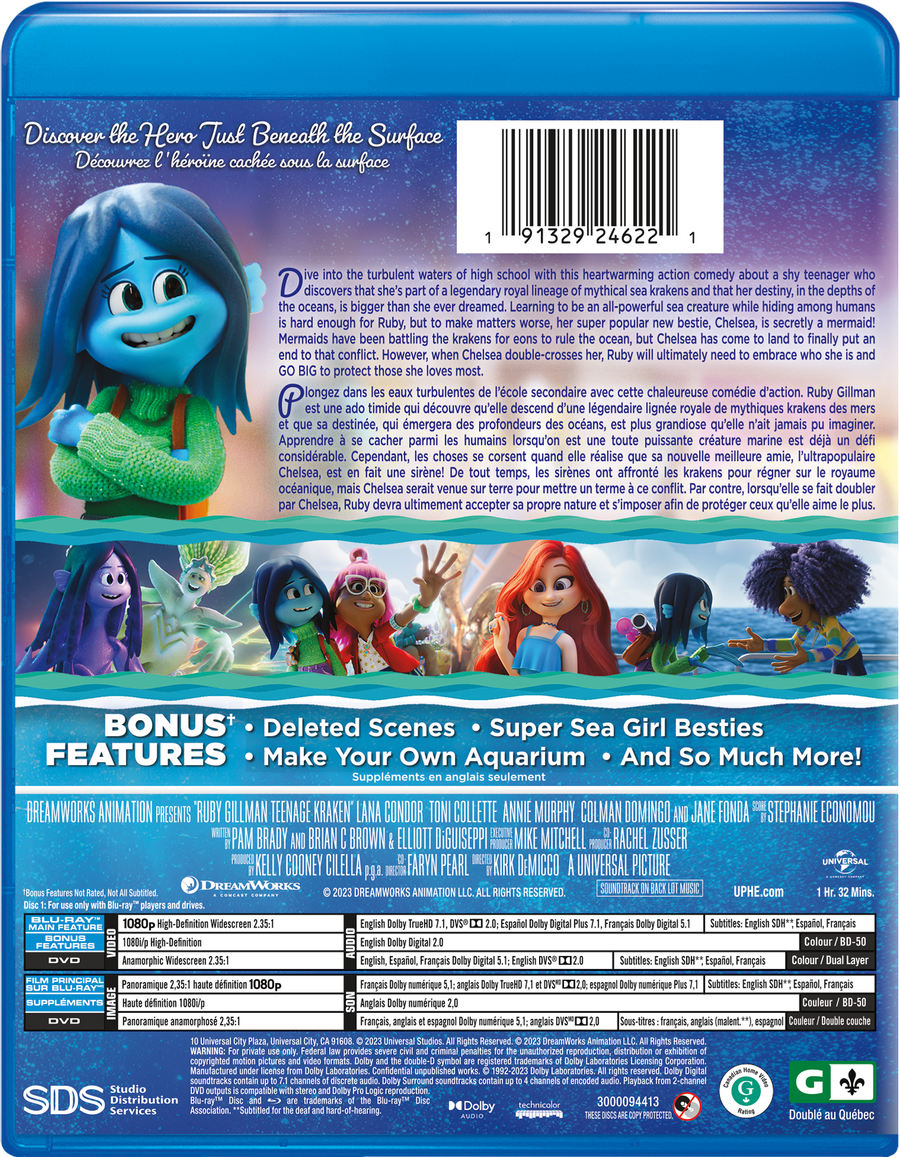 Ruby Gillman, Teenage Kraken [DVD]