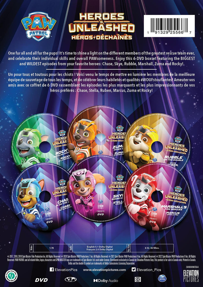 PAW Patrol: Heroes Unleashed [DVD]