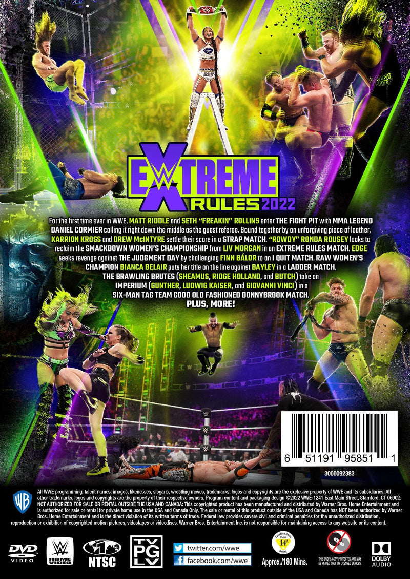 WWE: Extreme Rules 2022 [DVD]