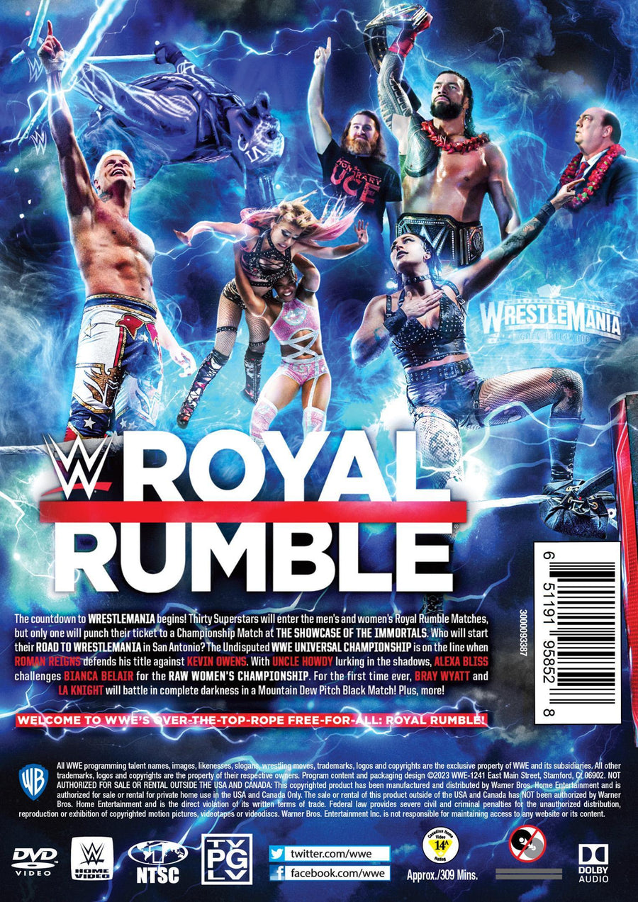 WWE: Royal Rumble 2023 [DVD]