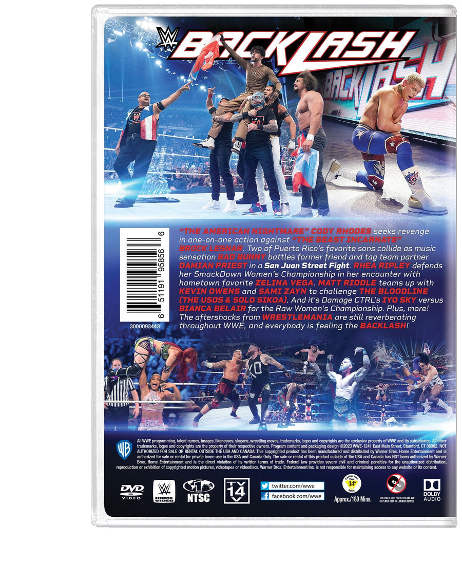 WWE: Backlash 2023 [DVD]
