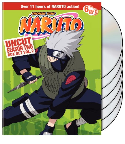 Naruto Uncut Season 2 Vol 2 Box Set [DVD]