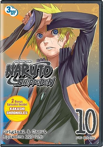 Naruto Shippuden Uncut Set 10 [DVD]