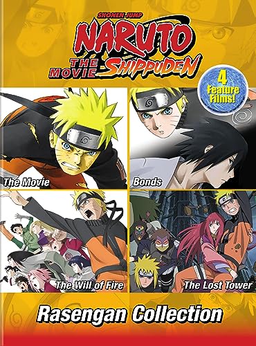 Naruto the Movie: 1-4 (Box Set) [DVD]