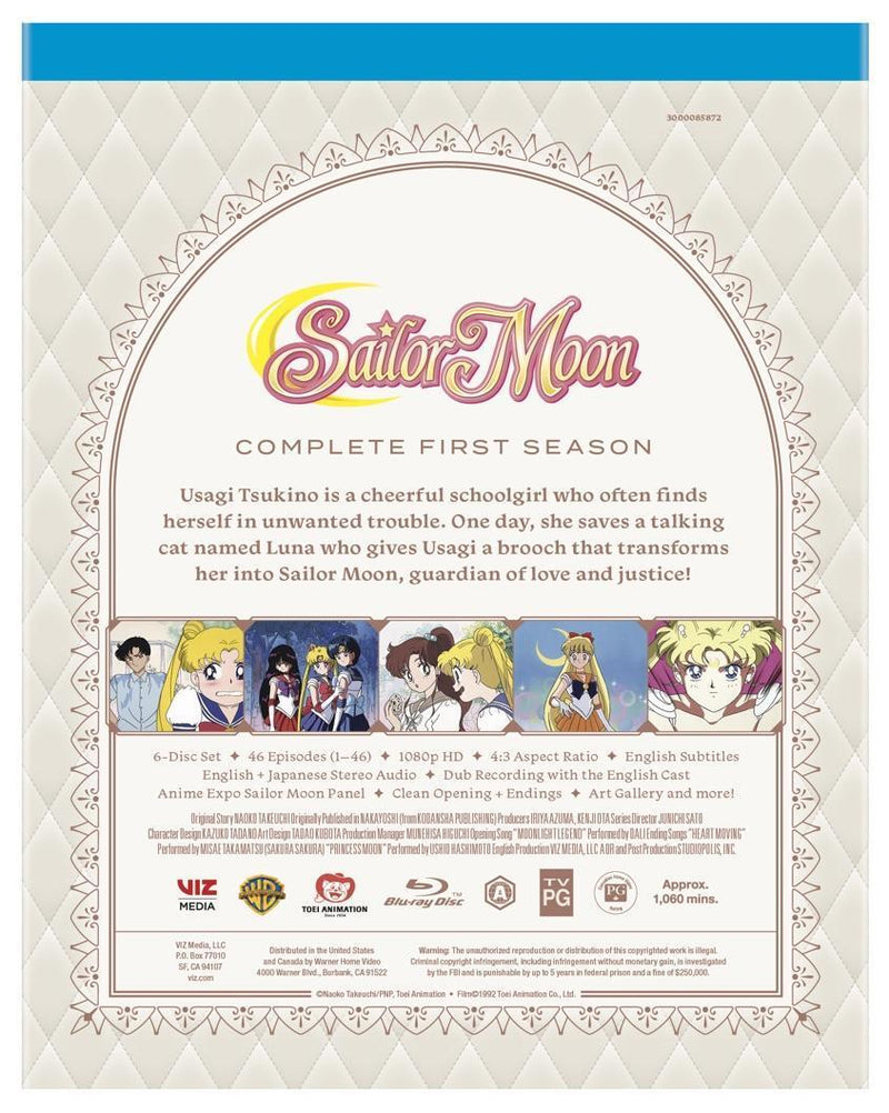 Sailor Moon: Series 1 (Box Set) [Blu-ray]