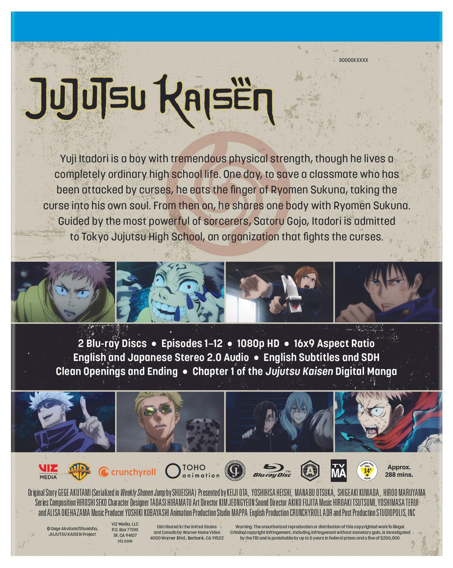 Jujutsu Kaisen: Part 1 [Blu-ray]