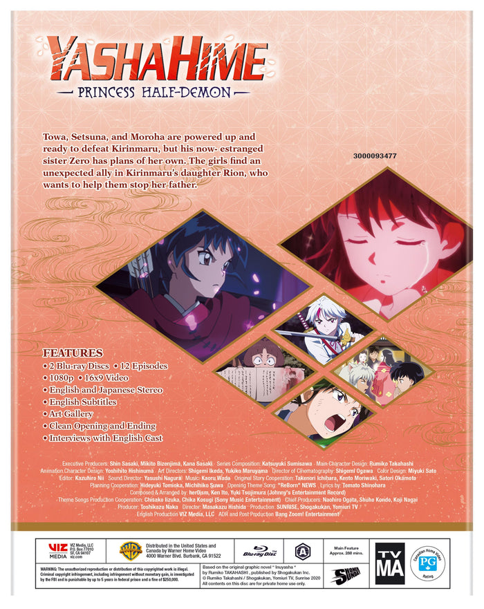 Yashahime: Princess Half-demon - Season 2, Part 1 [Blu-ray]