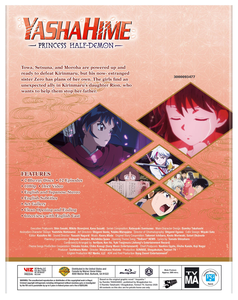 Yashahime: Princess Half-demon - Season 2, Part 1 [Blu-ray]