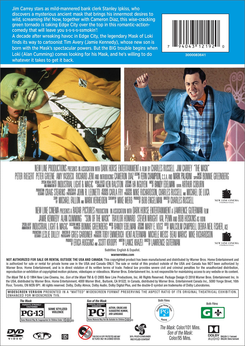 The Mask/Son of the Mask [DVD]
