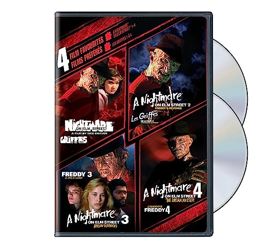 4 Film Favorites: Nightmare on Elm Street 1-4 [DVD]