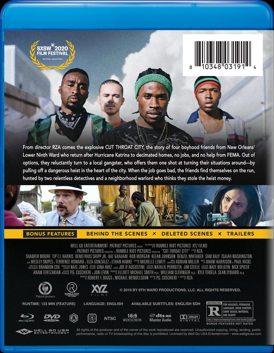 Cut Throat City [DVD]