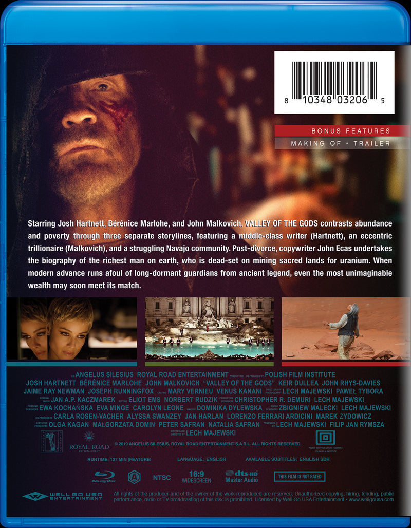 Valley of the Gods [Blu-ray]