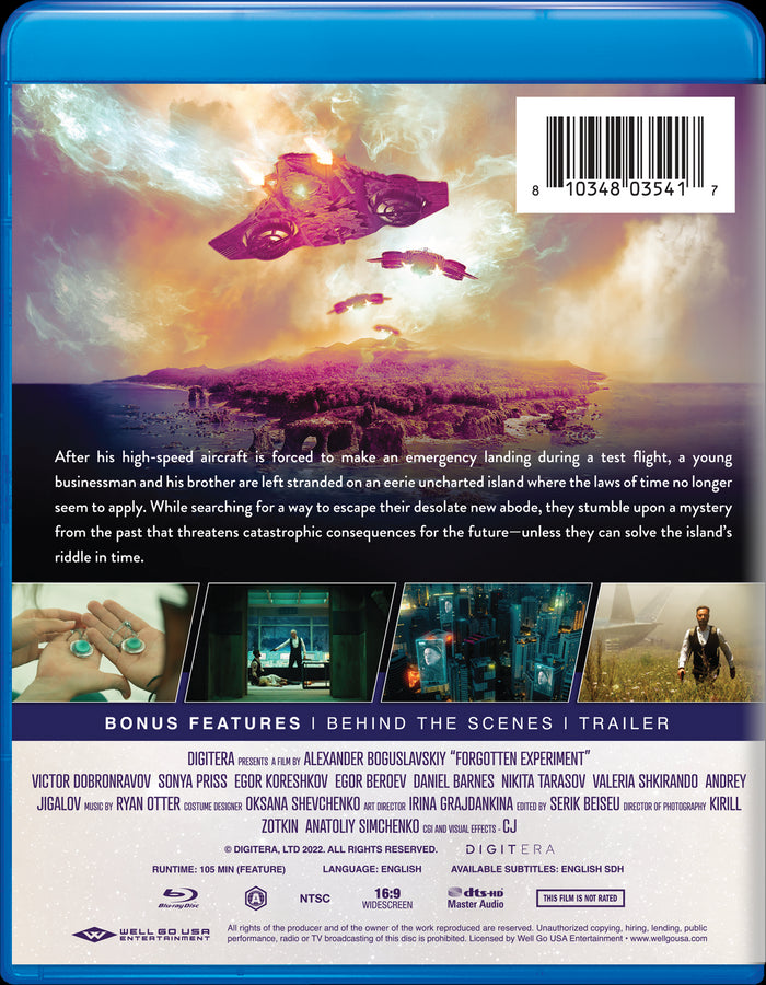 Forgotten Experiment [Blu-ray]