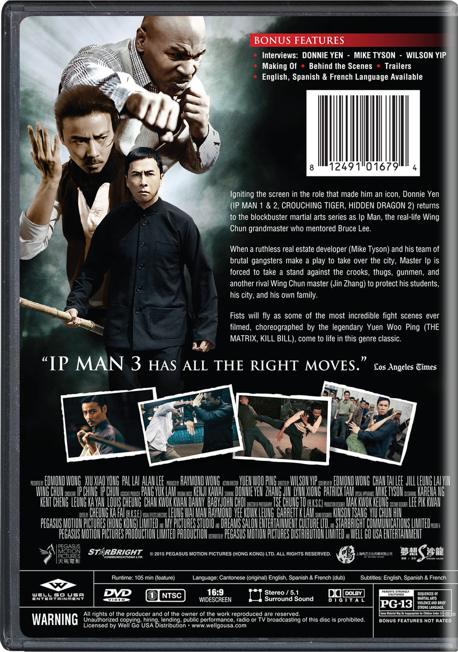 Ip Man 3 [DVD]