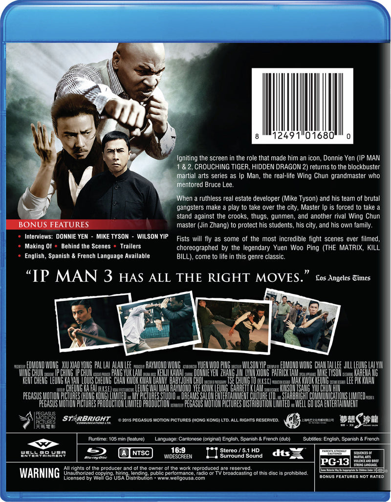 Ip Man 3 [Blu-ray]