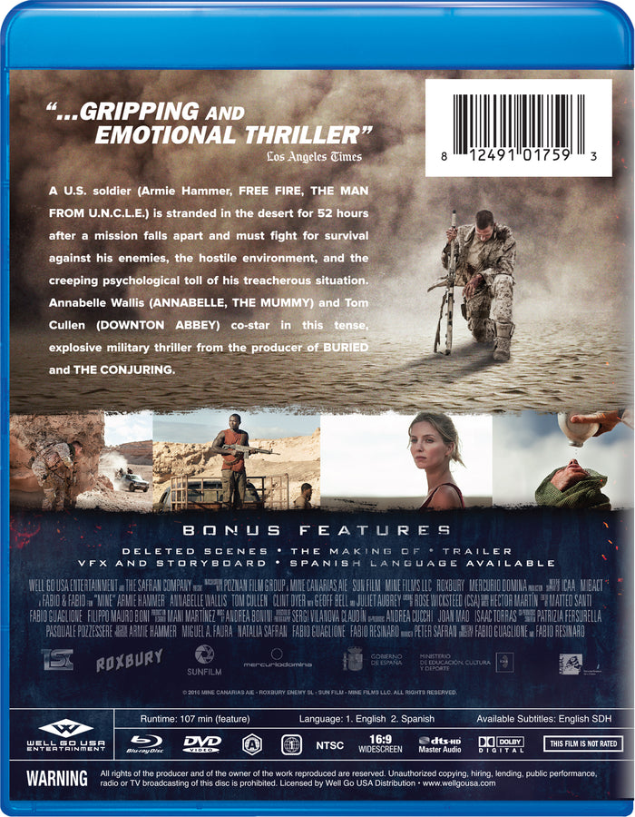 Mine (with DVD) [Blu-ray]