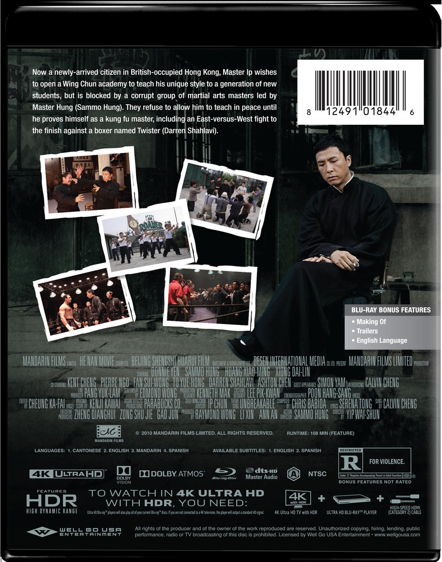 Ip Man 2 (4K Ultra HD + Blu-ray) [UHD]