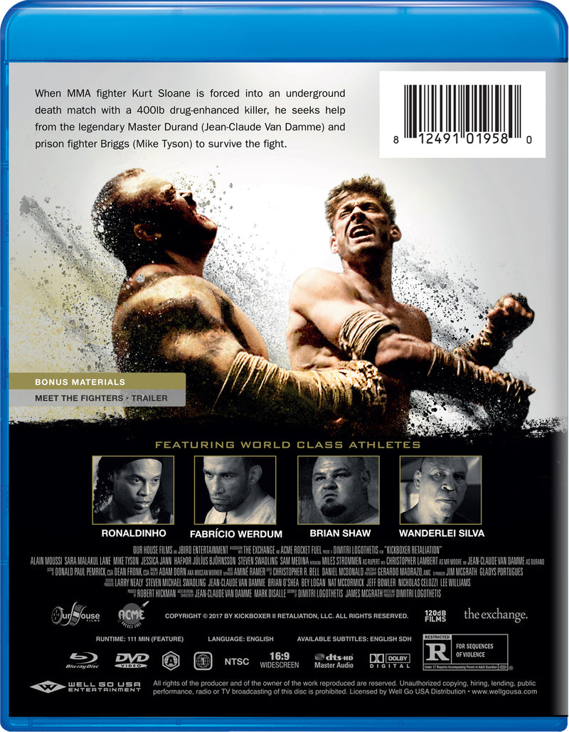 Kickboxer: Retaliation (with DVD) [Blu-ray]