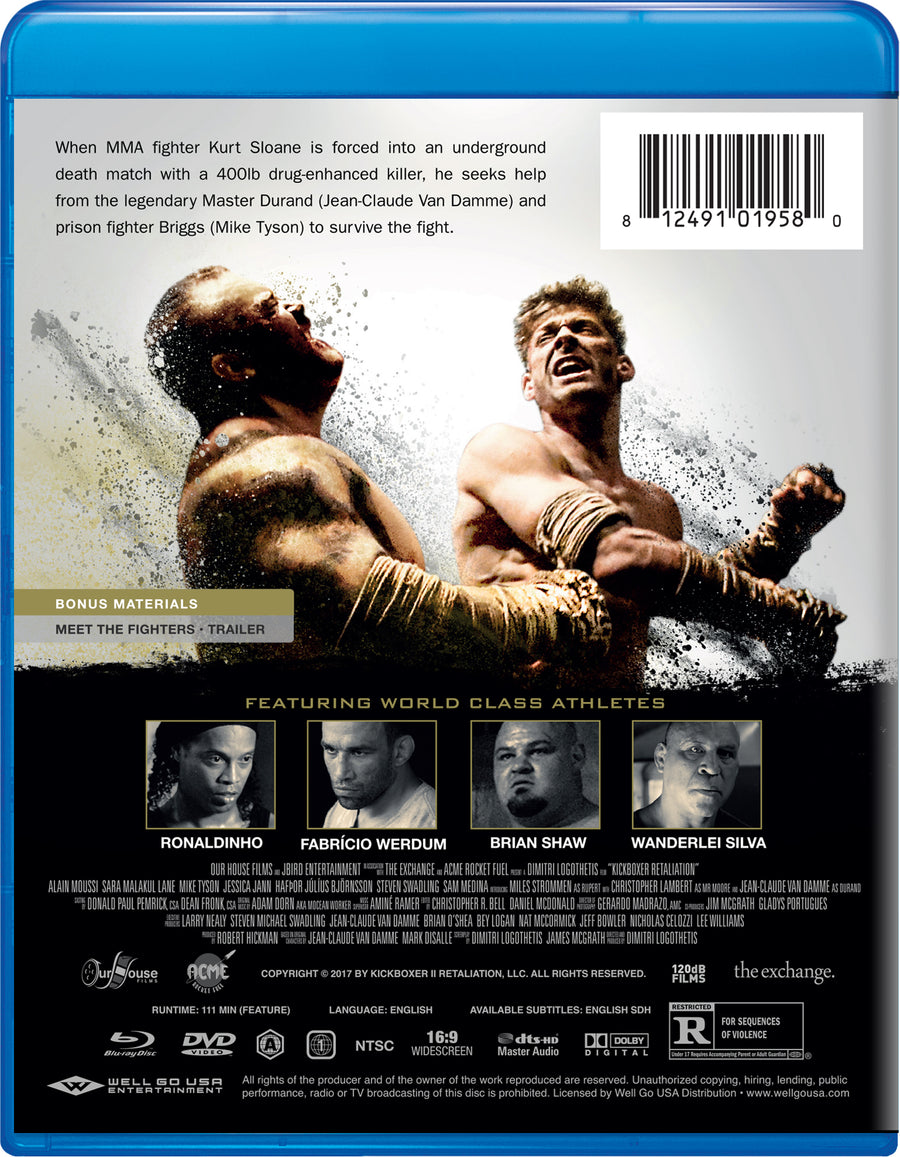 Kickboxer: Retaliation (with DVD) [Blu-ray]