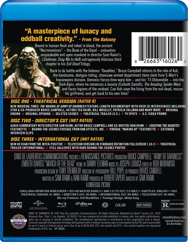 Army of Darkness - Collector's Edition [Blu-ray] [Blu-ray]