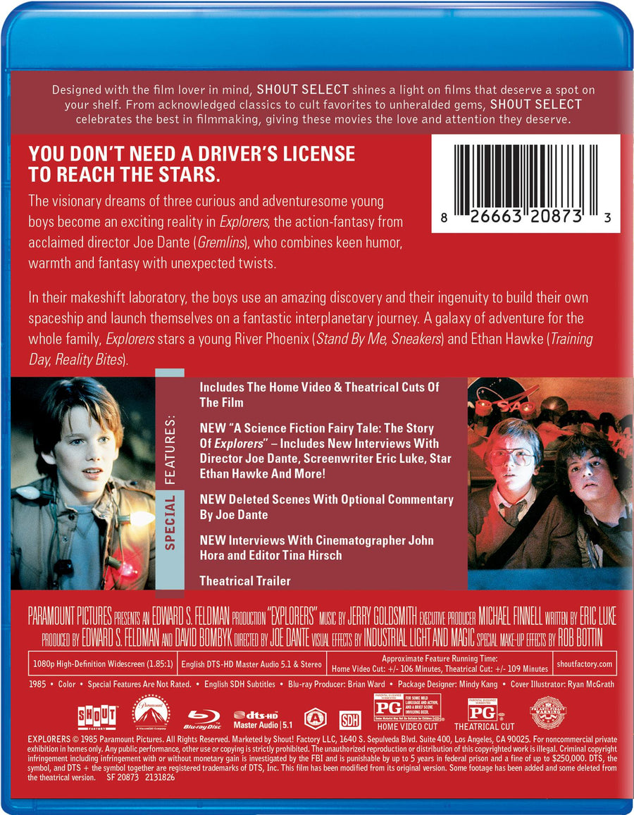 Explorers - Collector's Edition [Blu-ray] [Blu-ray]