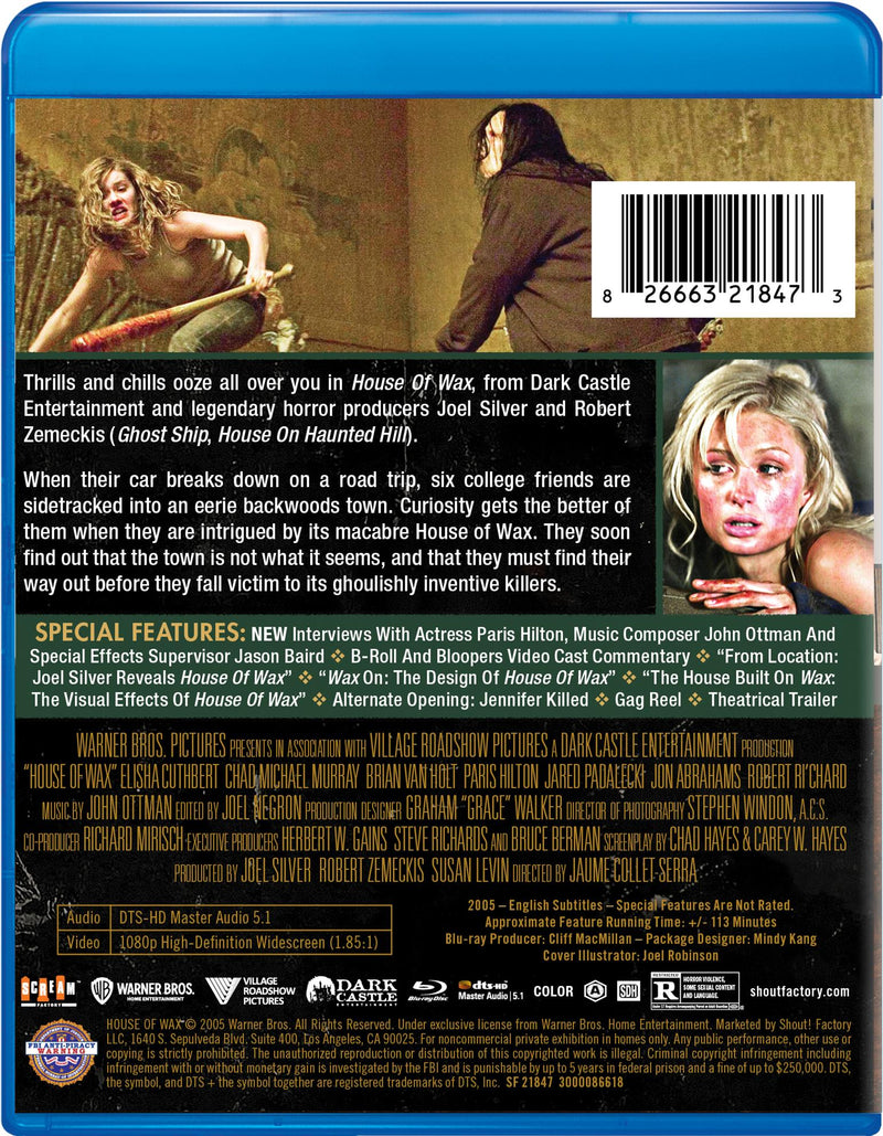 House of Wax (2005) - Collector's Edition [Blu-ray] [Blu-ray]