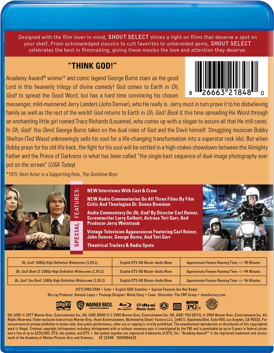 Oh, God! Collection [Blu-ray] [Blu-ray]