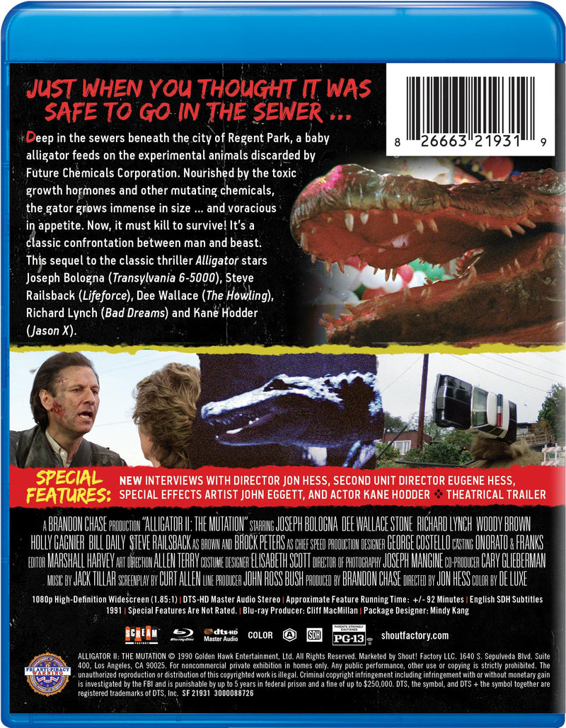 Alligator II: The Mutation [Blu-ray] [Blu-ray]