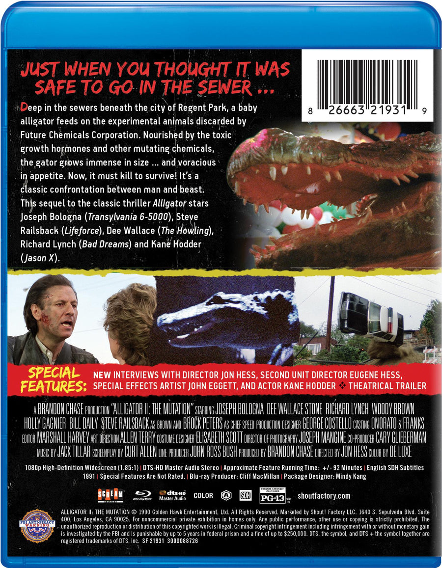 Alligator II: The Mutation [Blu-ray] [Blu-ray]