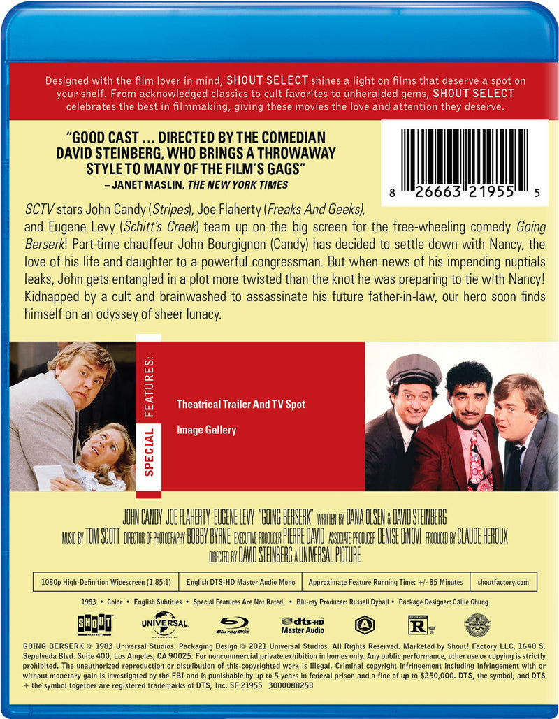 Going Berserk [Blu-ray] [Blu-ray]