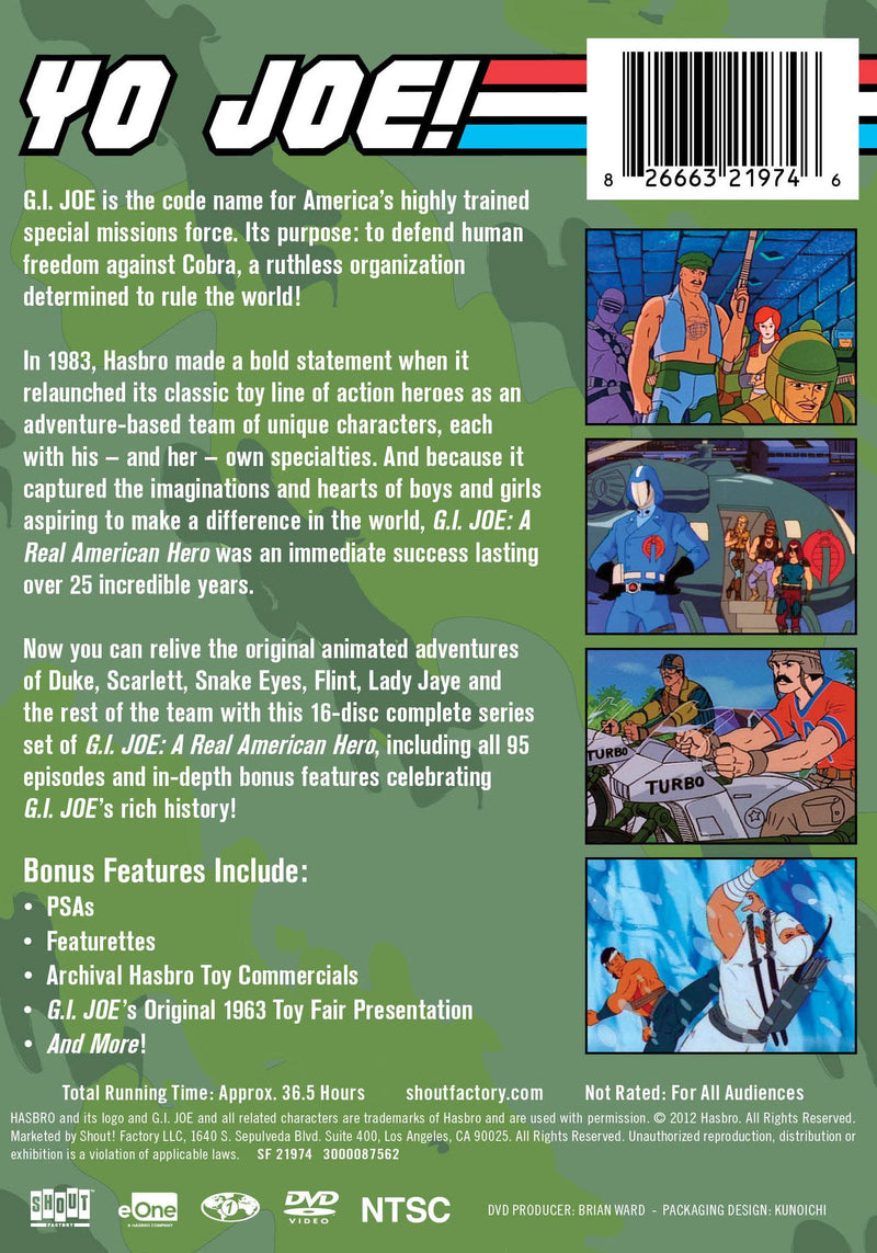 G.I. JOE: A Real American Hero - The Complete First Series [DVD]