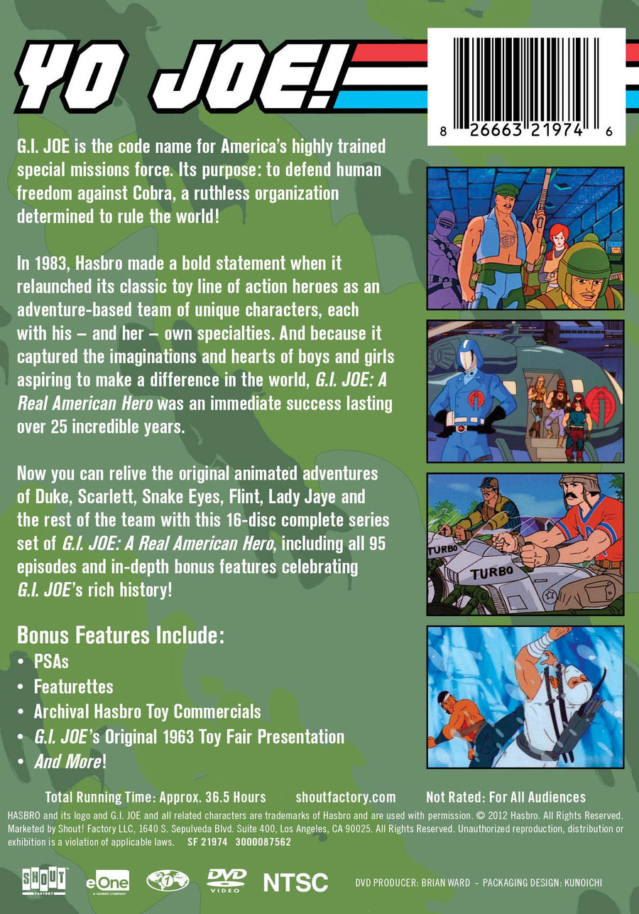 G.I. JOE: A Real American Hero - The Complete First Series [DVD]