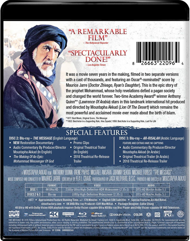 The Message - 4K Ultra HD + Blu-ray [UHD]