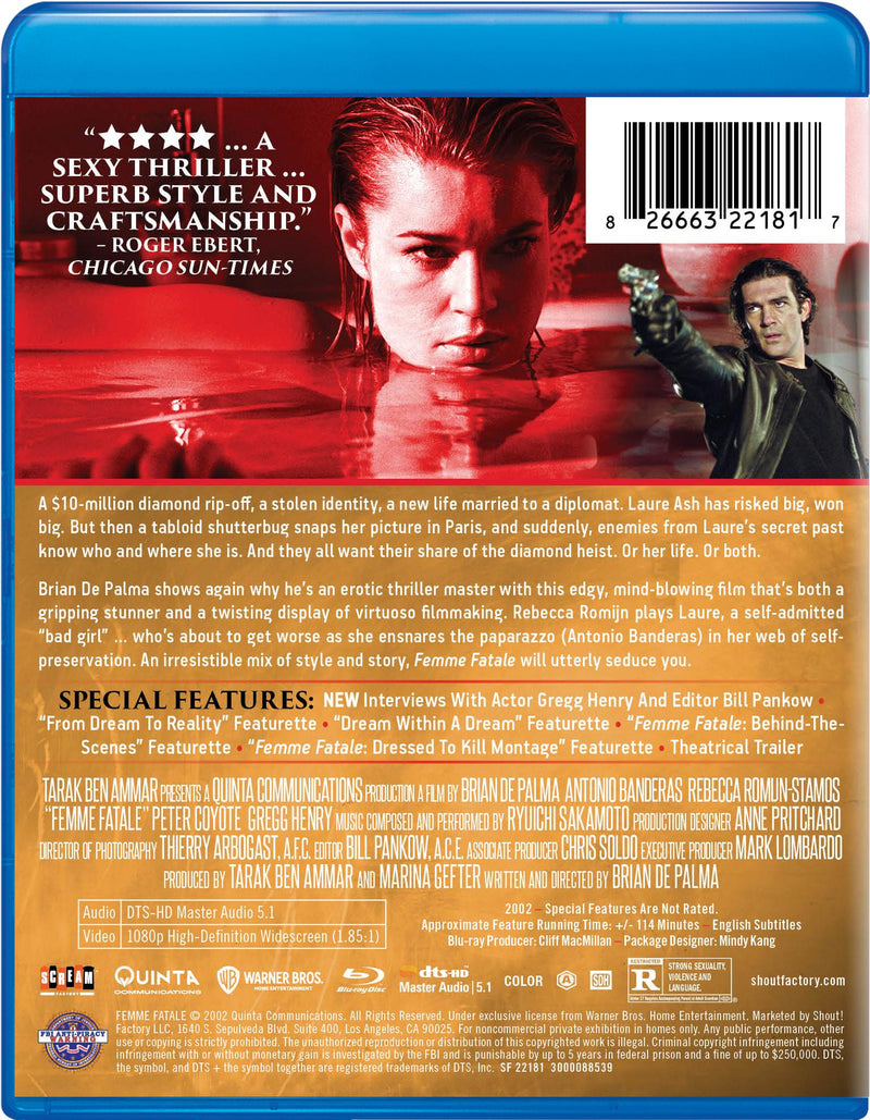 Femme Fatale [Blu-ray] [Blu-ray]