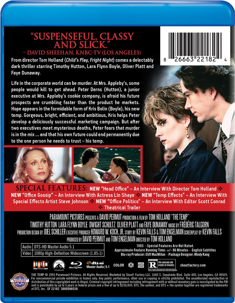 The Temp [Blu-ray] [Blu-ray]