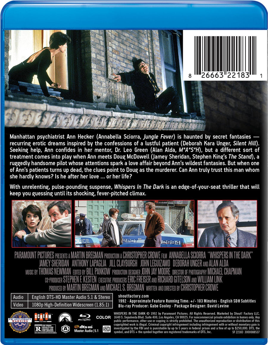 Whispers in the Dark [Blu-ray] [Blu-ray]