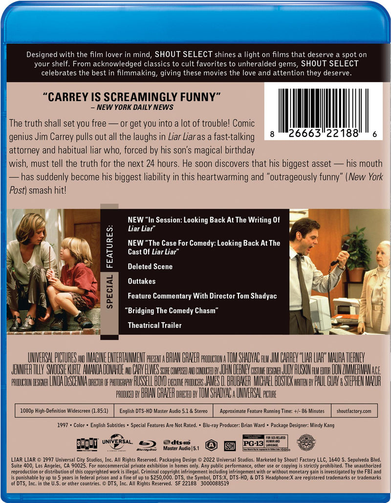Liar Liar - 25th Anniversary Edition [Blu-ray] [Blu-ray]