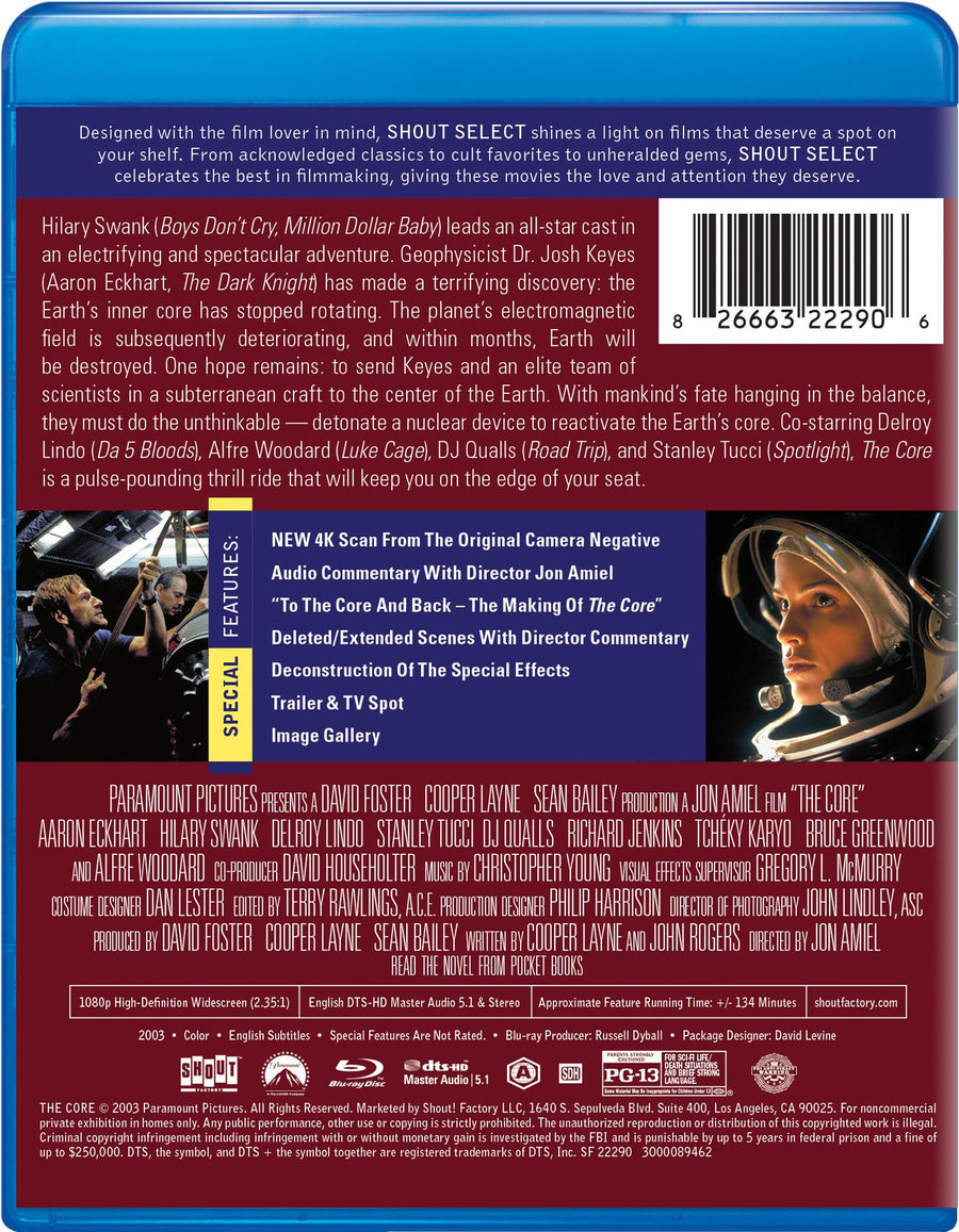 The Core [Blu-ray] [Blu-ray]