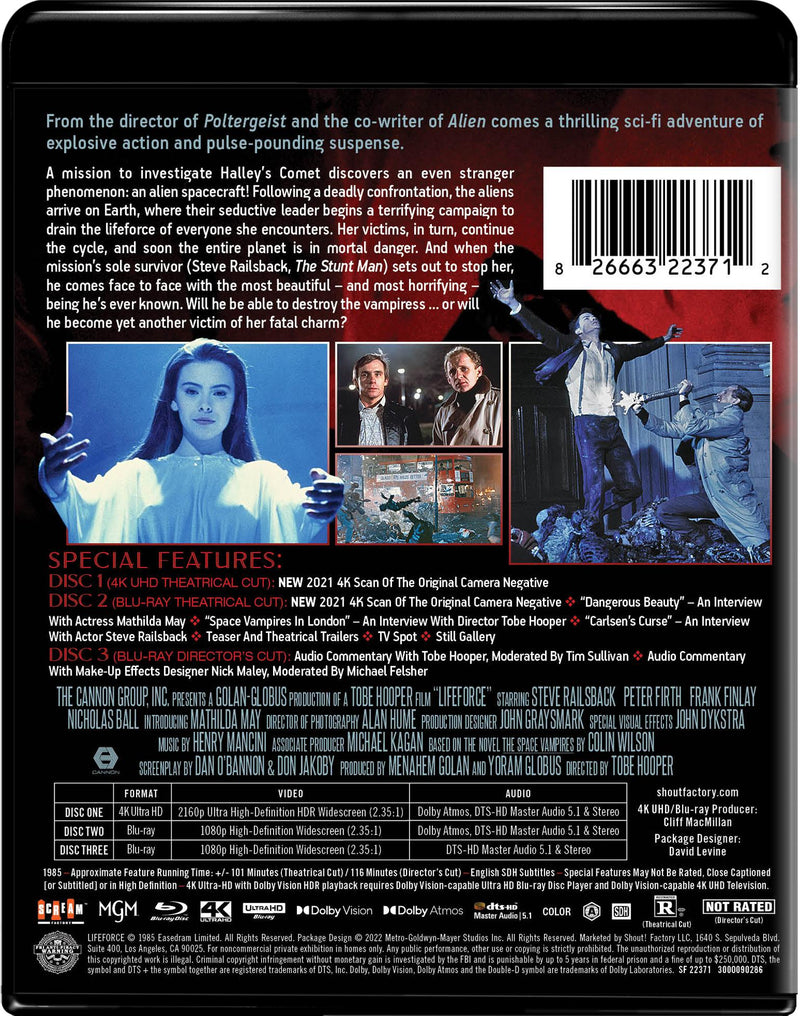 Lifeforce - Collector's Edition 4K Ultra HD + Blu-ray [UHD]