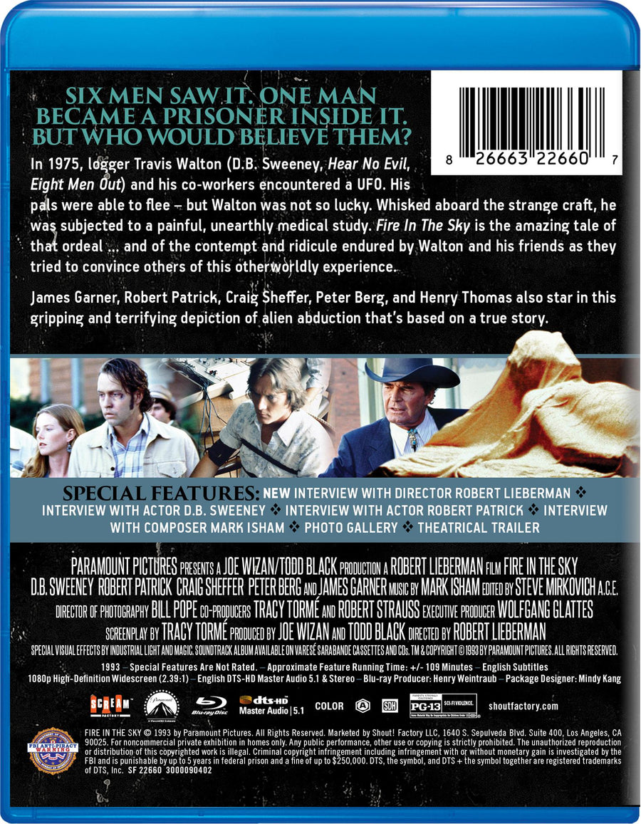 Fire in the Sky [Blu-ray] [Blu-ray]