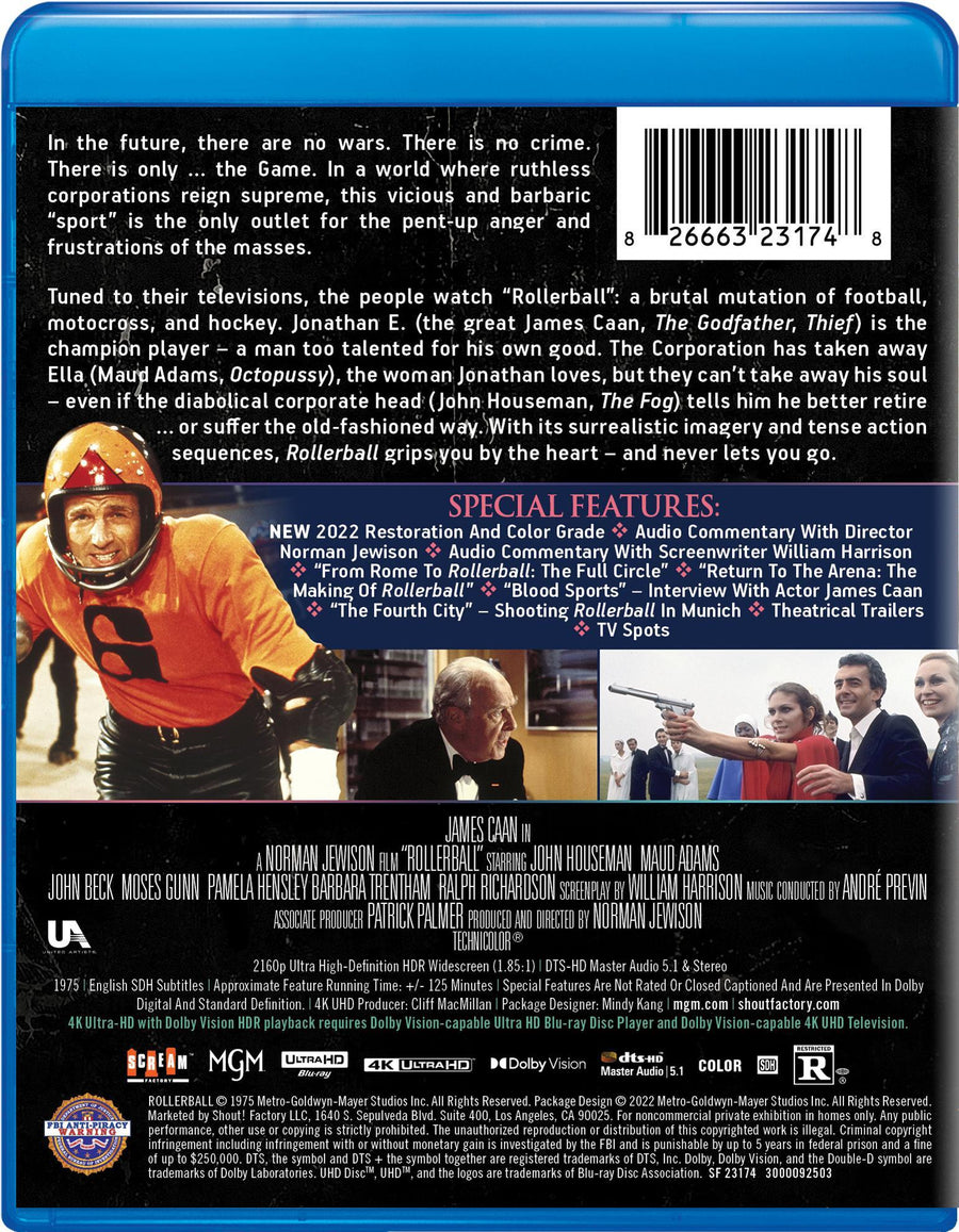 Rollerball (1975) [4K Ultra HD] [UHD]