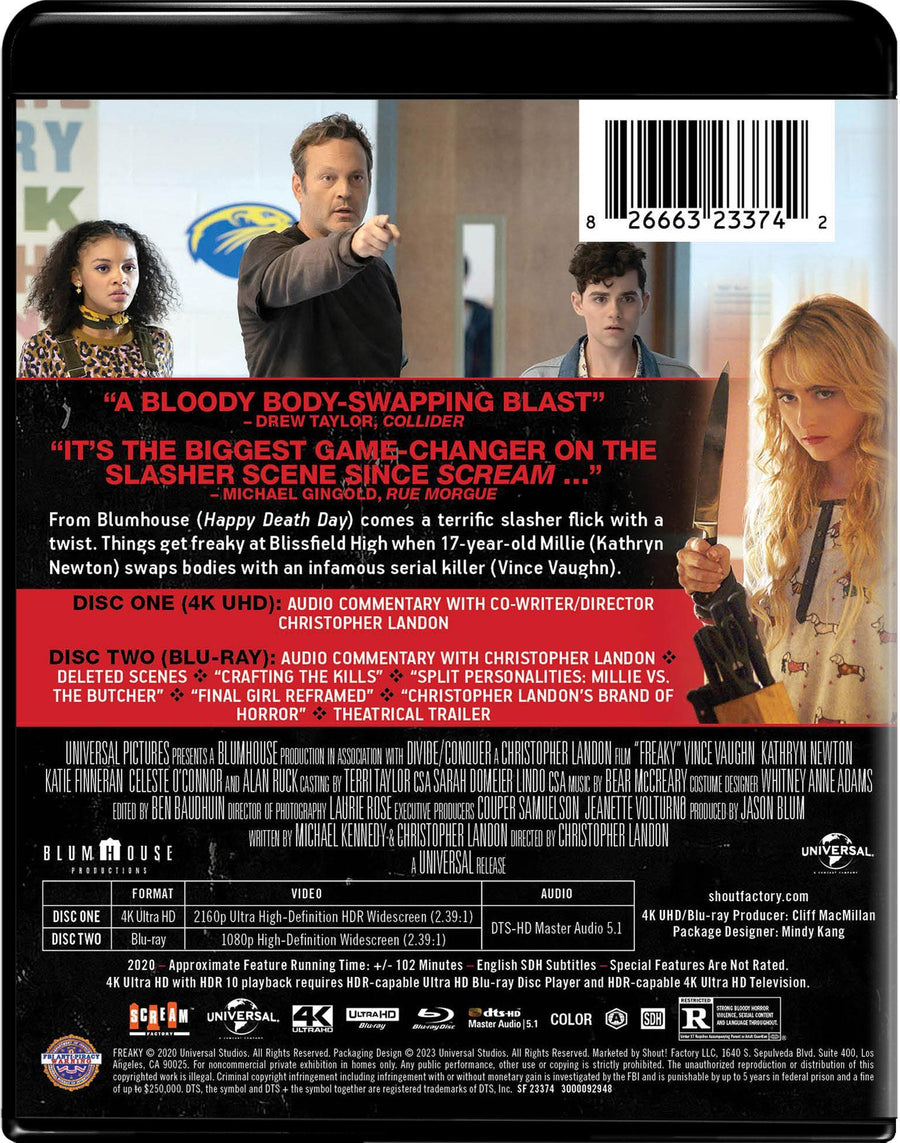 Freaky - 4K Ultra HD + Blu-ray [UHD]