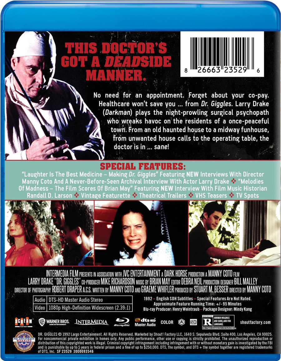 Dr. Giggles [Blu-ray] [Blu-ray]