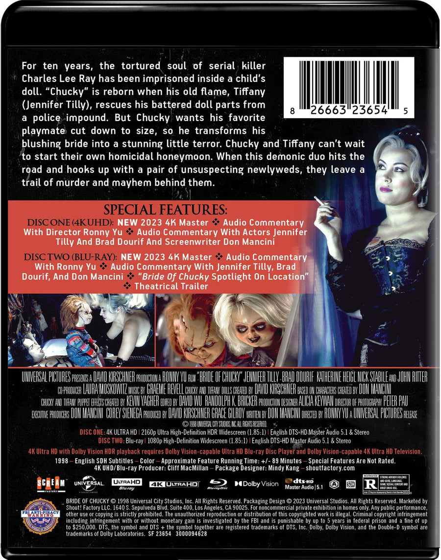 Bride of Chucky - Collector's Edition 4K Ultra HD + Blu-ray [UHD]