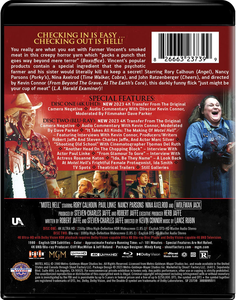 Motel Hell - Collector's Edition 4K Ultra HD + Blu-ray [UHD]