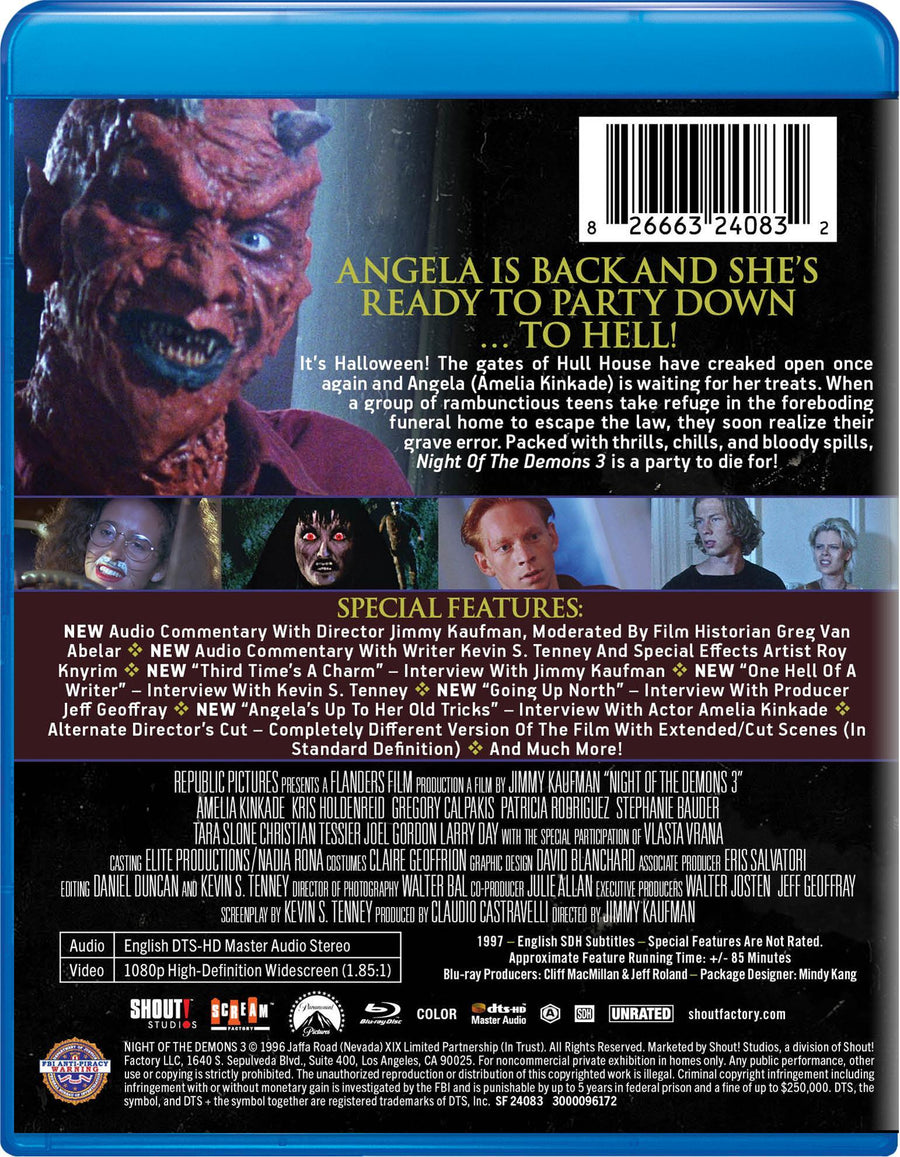 Night of the Demons 3 - Collector's Edition [Blu-ray] [Blu-ray]