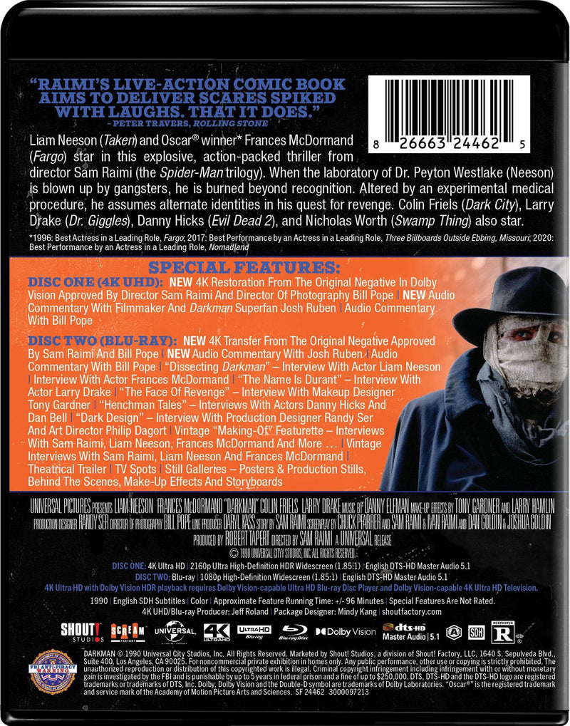 Darkman [Collector's Edition] [UHD]