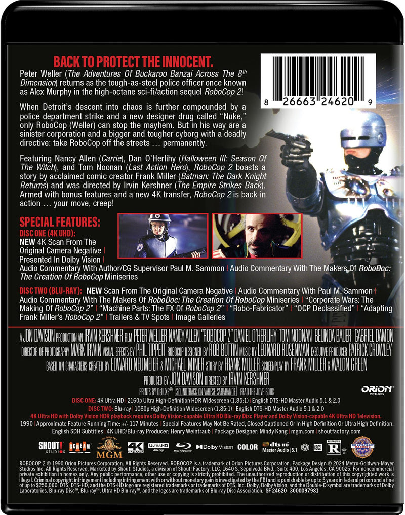 RoboCop 2 [Collector's Edition] [UHD]