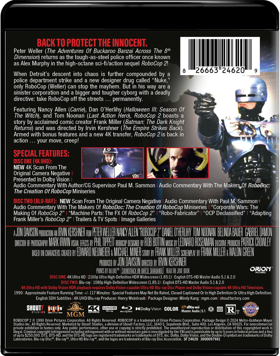 RoboCop 2 [Collector's Edition] [UHD]